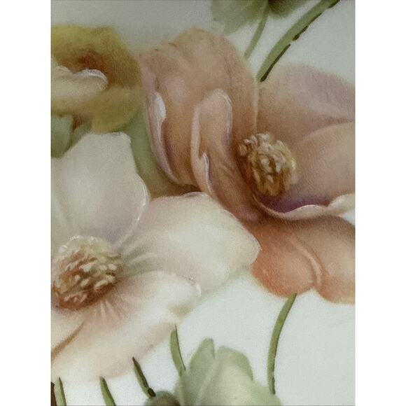 Old RS Prussia Germany Hand Painted Cabinet Plate Gold Floral Signed - Picture 2 of 15